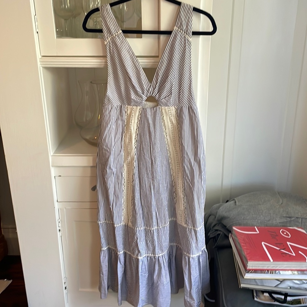Thakoon midi dress with keyhole